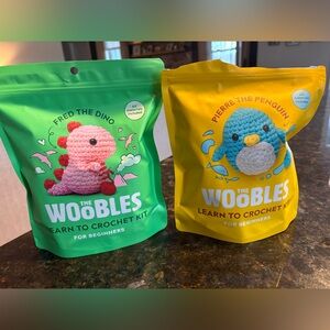 NWT 2 Woobles Crochet Kit for Beginners